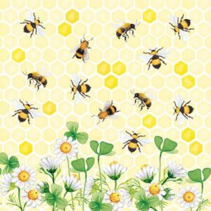 TOVAGLIOLI AMBIENTE 33 X 33 BEES JOY