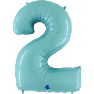 Pallone Mylar Pastel Blue N 2 1 Mt
