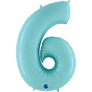 Pallone Mylar Pastel Blue N 6 1 Mt