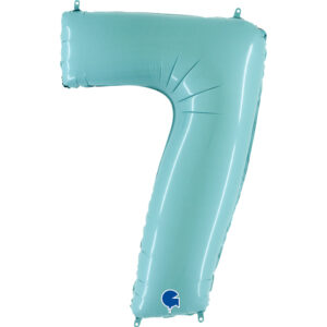 Pallone Mylar Pastel Blue N 7 1 Mt