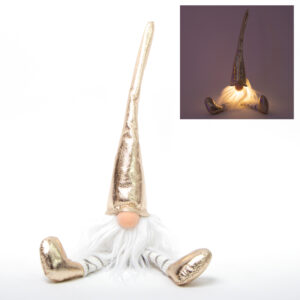 FOLLETTO CHIC LED ORO 48 CM