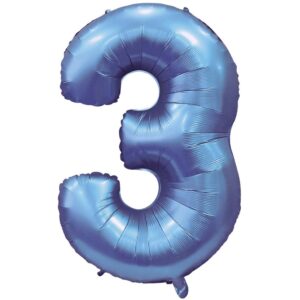 PALLONE MYLAR N 3 VELVET PERIWINKLE 40POL 101 CM