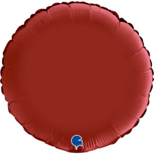 PALLONE MYLAR ROSSO RUBINO 46 CM