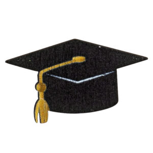 TOCCO LAUREA CON ADESIVO 40 X 23