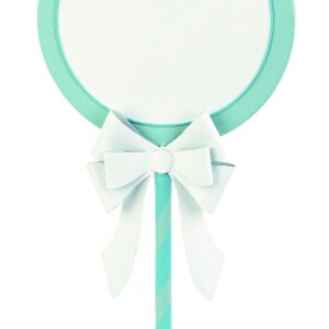 DISPLAY DA TAVOLO AZZURRO 25 X 55 CM