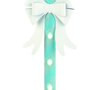 MAXY CANDY STICK AZZURRO CON LED 76 CM