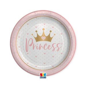 8 PIATTI PRINCESS CROWN 24 CM