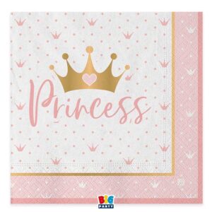 20 TOVAGLIOLI PRINCESS CROWN 33 X 33 CM