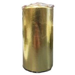 CANDELA PILLAR ORO 10 X 20 CM