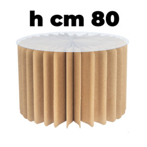 COLONNA IN CARTA 180 GR KRAFT 30 X 80 CM