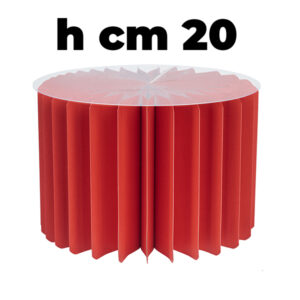 COLONNA IN CARTA 180 GR ROSSO 30 X 20 CM
