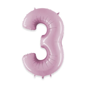 Pallone Mylar Pastel Pink N 3 1 Mt