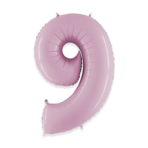 Pallone Mylar Pastel Pink N 9 1 Mt