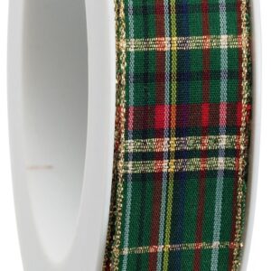 Nastro Scozzese Verde 25 mm 25 mt