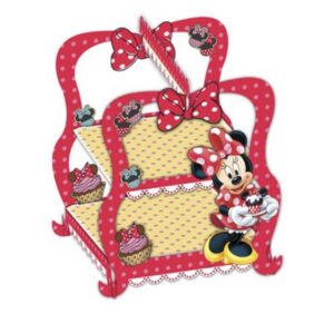 Alzatina Per Dolci Minnie Caffe' 28 x 28 x 30 cm