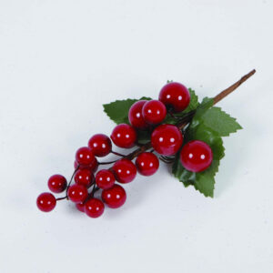 Display Rametto Bacche Rosse 15 Cm