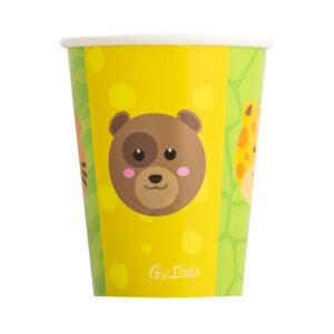 8 Bicchieri Zoo Party 250 cc
