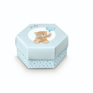 10 ESAGONI FONDO COPERCHIO LITLE BEAR AZZ 110X60