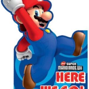 6 Inviti Con Busta Mario Bros