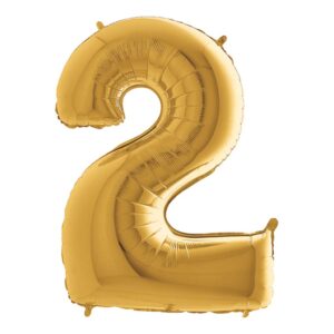 Pallone Mylar Foil Oro N 2 1 Mt