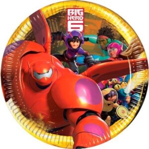 8 Piatti Big Hero 6 23 cm