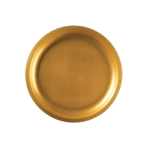 25 Piatti Piani Oro Reuse 220 mm