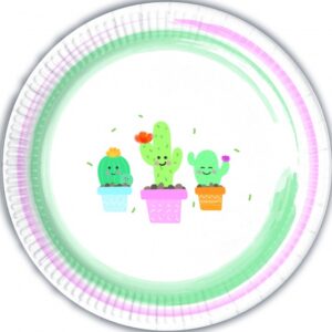 8 Piatti Design Cactus 23 cm