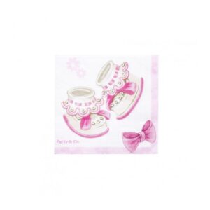 20 Tovaglioli 33 X 33 3v Baby Rosa