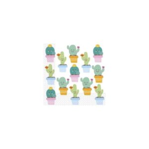 20 Tovaglioli Design Cactus 33 x 33 cm