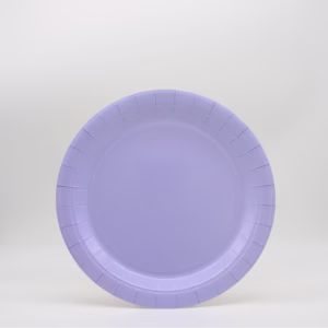 15 Piatti In Carta Lavanda 24 cm